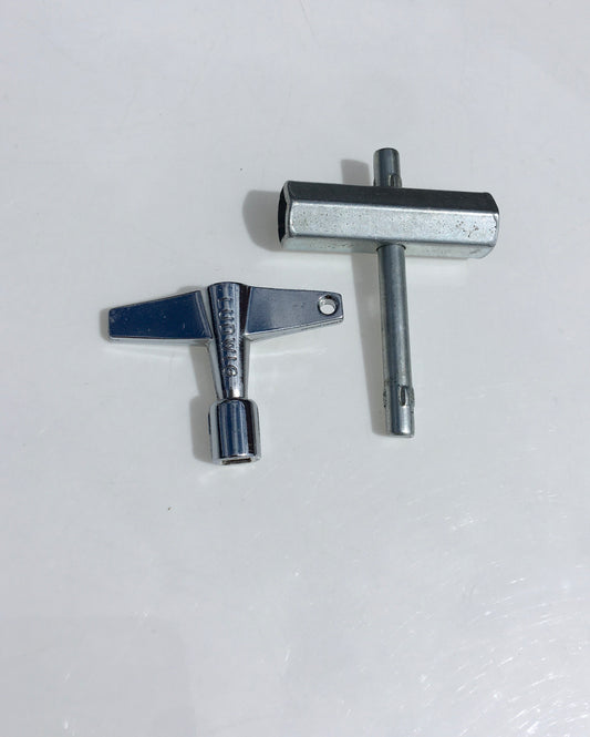 Vintage Ludwig Drum Tuning Key and Rail Consolette Hex Wrench Key
