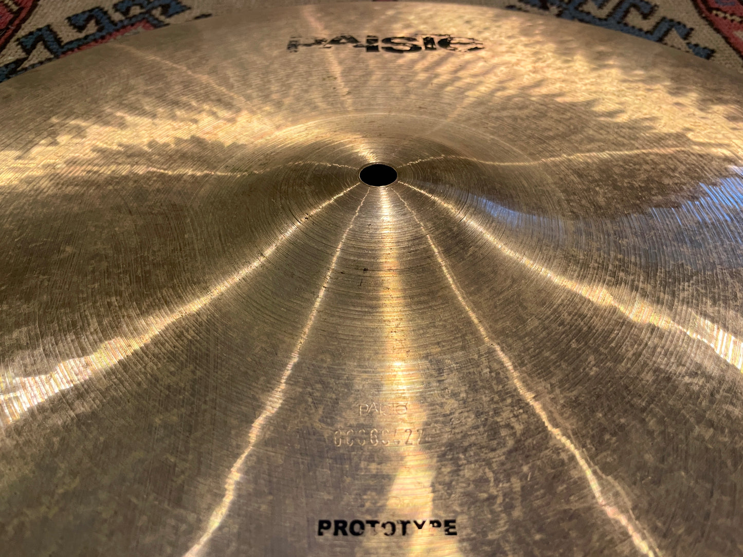 20" Paiste Prototype Ride Cymbal 2480g *Video Demo*