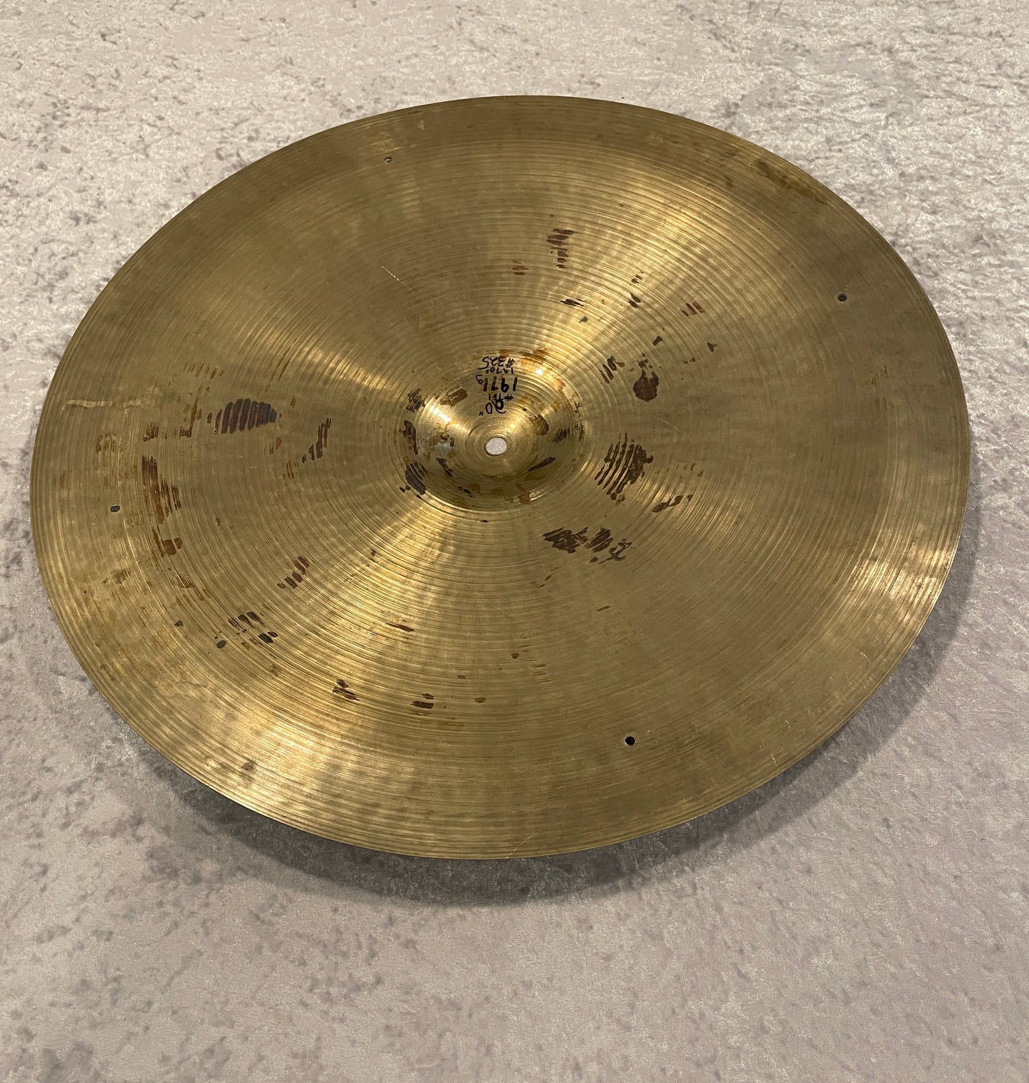 20" Zildjian A 1970s Pang Ride Cymbal 1971g  #781