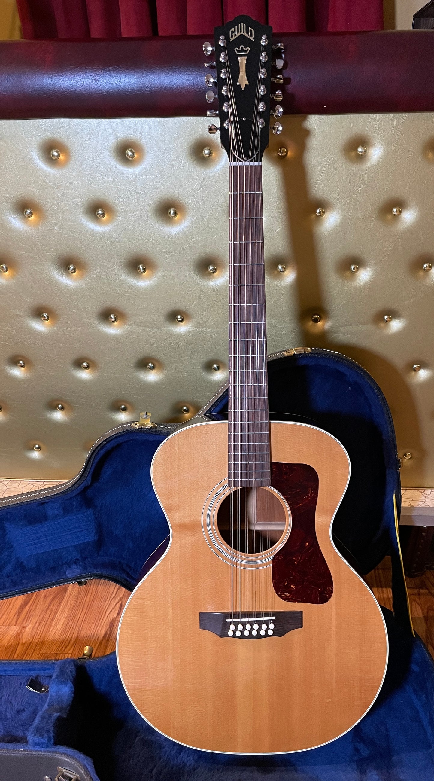1973 Guild F212 12-String Acoustic Guitar Natural w/ OHSC