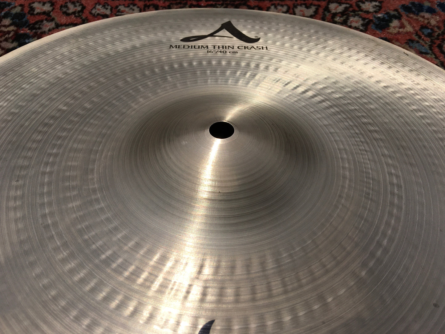 16" Zildjian A Medium Thin Crash Cymbal 1032g #611