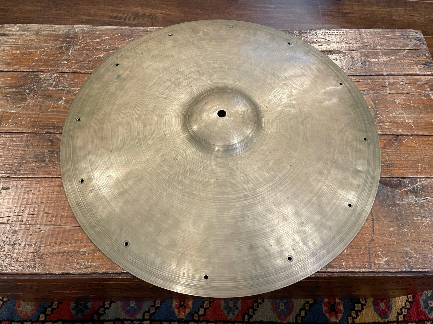 19" K Zildjian OS IIIb Istanbul Vintage Old Stamp Ride Cymbal 1706g #500 *Video Demo*