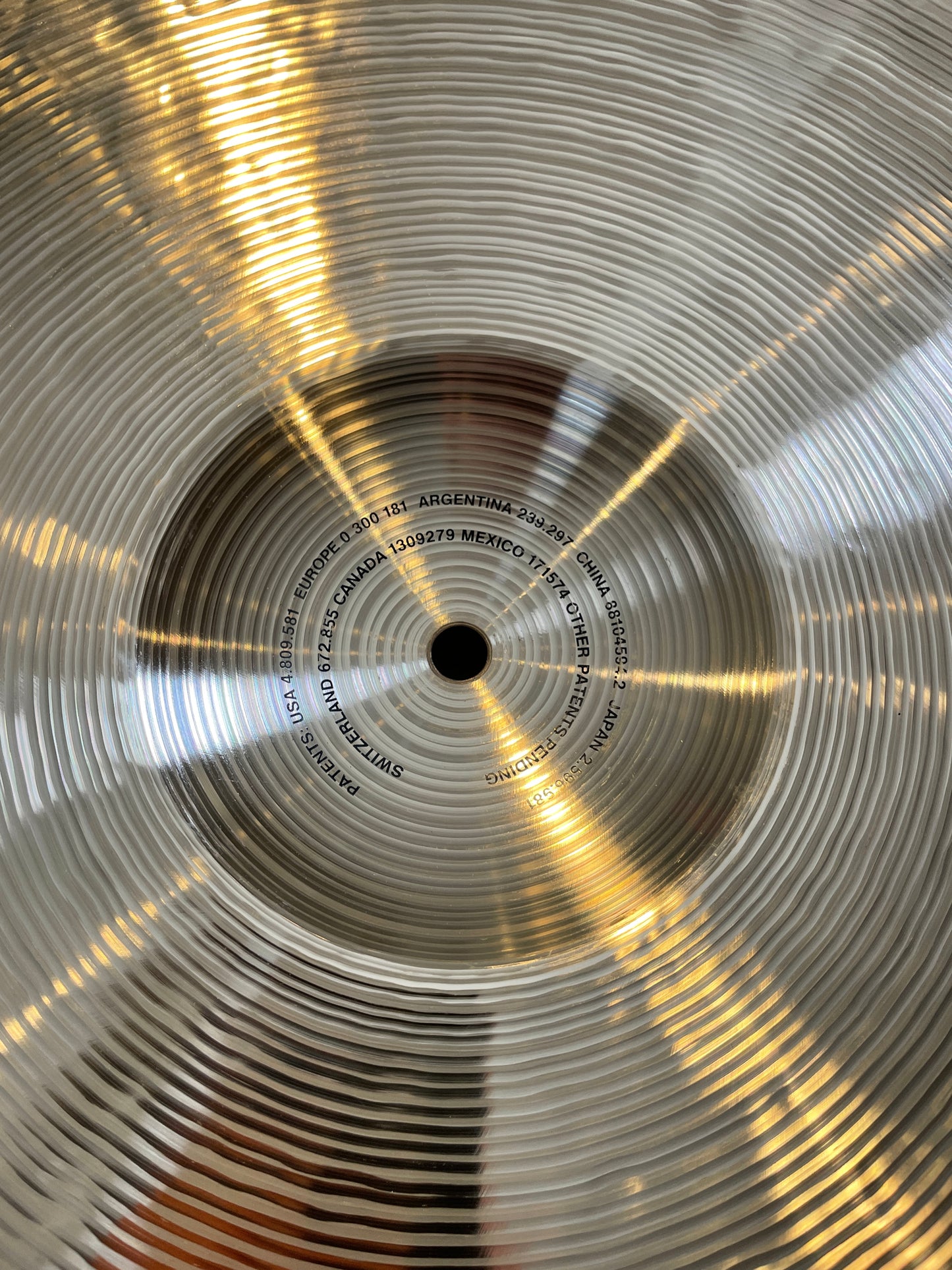 21" Paiste Silver Mellow Ride Cymbal 2558g