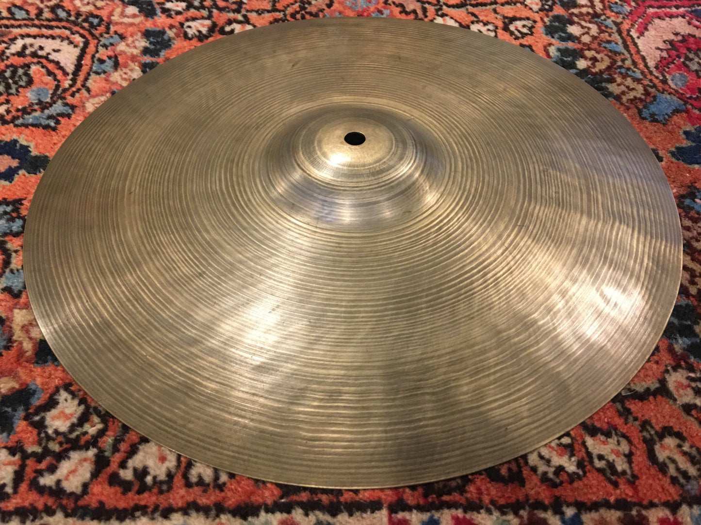 14" Zildjian A 1929-40 1st Stamp Small Ride / Single Hi-Hat Cymbal 1176g #154 *Sound File*