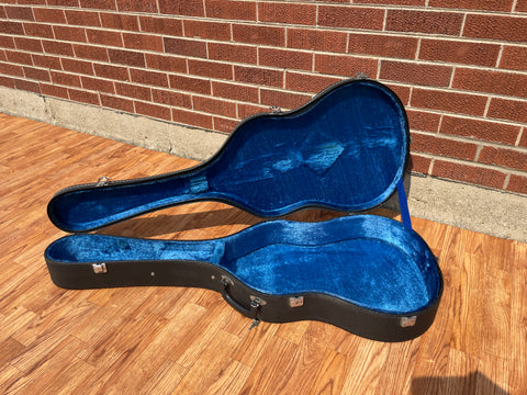 1960s Vintage Blue Liner Classical Guitar Case