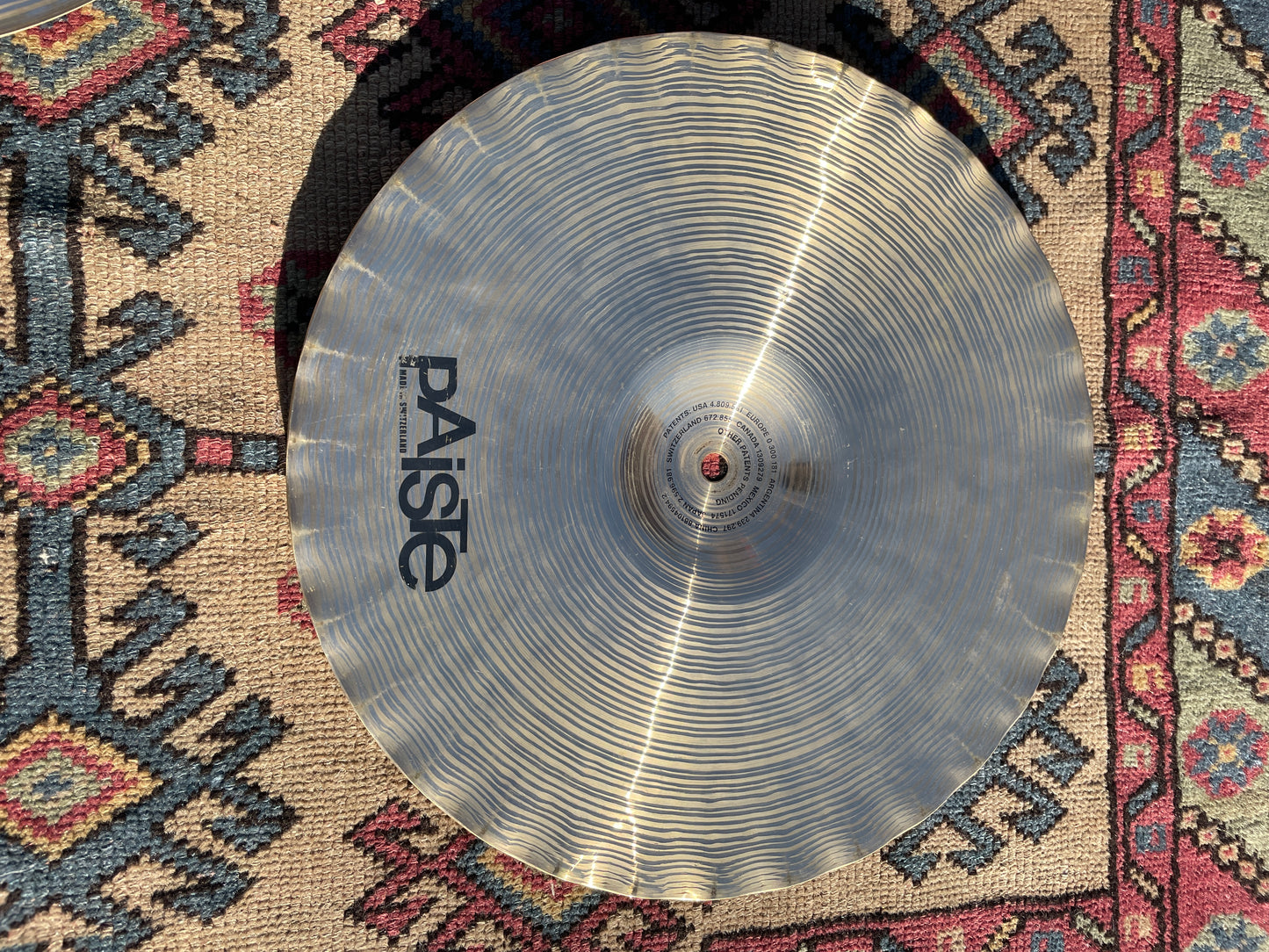 14" Paiste Signature Series Sound Edge Hi-Hat Cymbal Pair 1042g/1126g