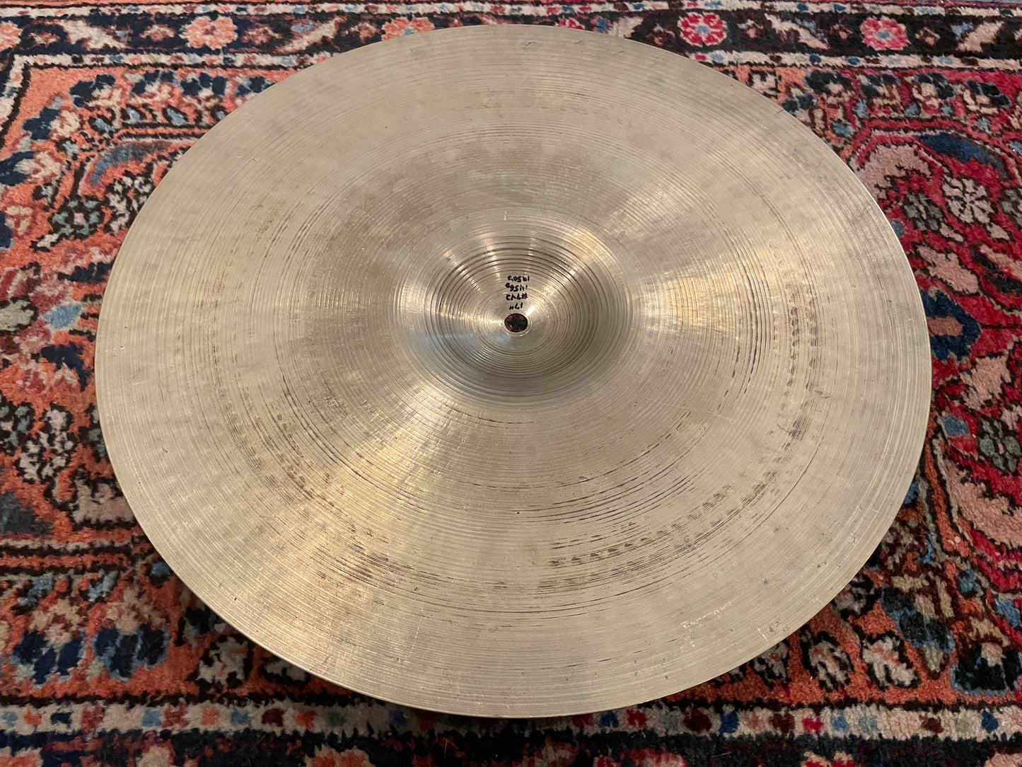 17" Zildjian A 1950s Small Stamp Crash Cymbal 1456g #742