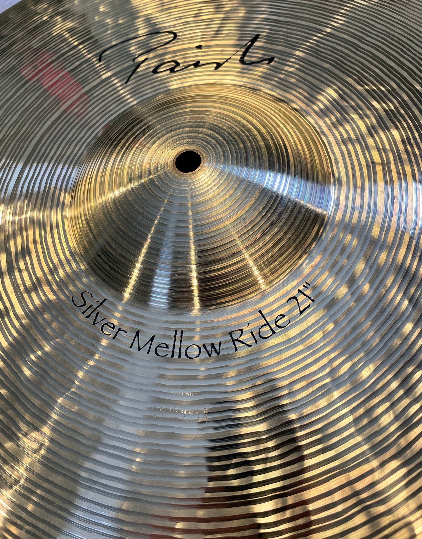 21" Paiste Silver Mellow Ride Cymbal 2558g