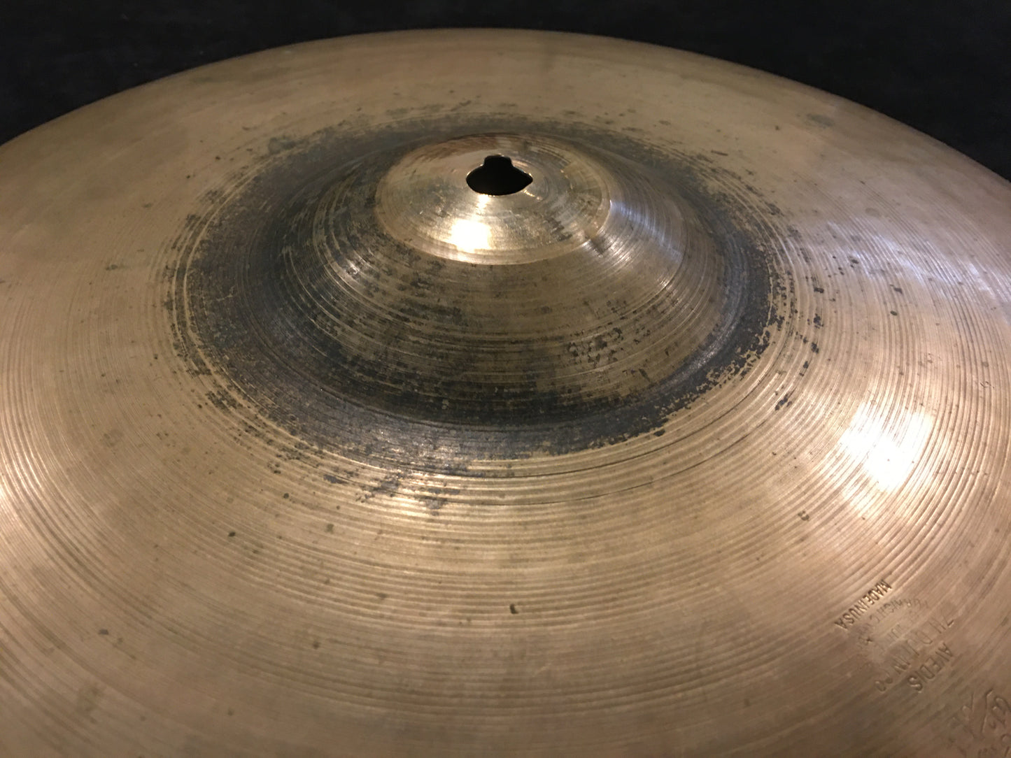 12" Zildjian A 1st / 2nd / Pre-Trans Stamp Crash / Splash Cymbal 434g #672