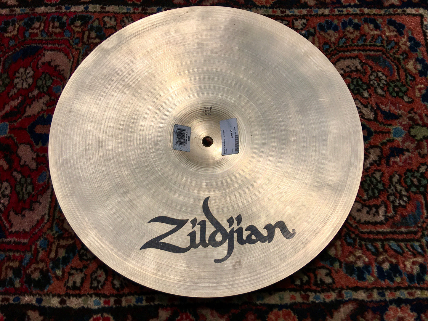 16" Zildjian A Medium Thin Crash Cymbal 1032g #611