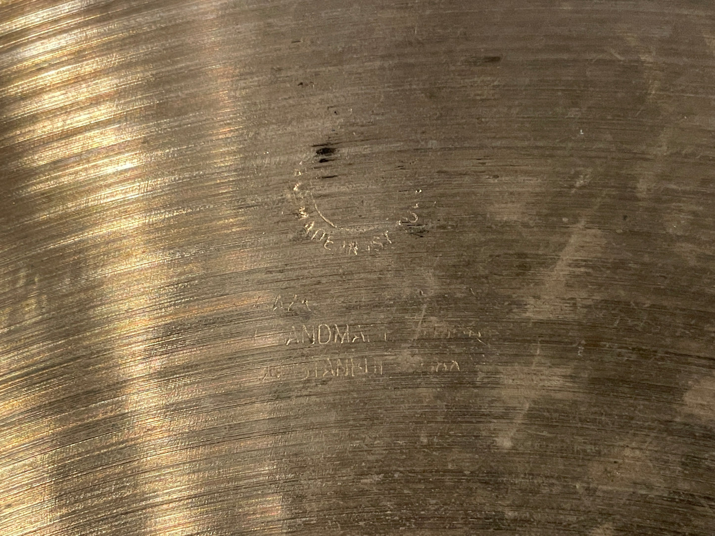 17" Bosphorus Traditional Series Medium Thin Crash Cymbal 1187g