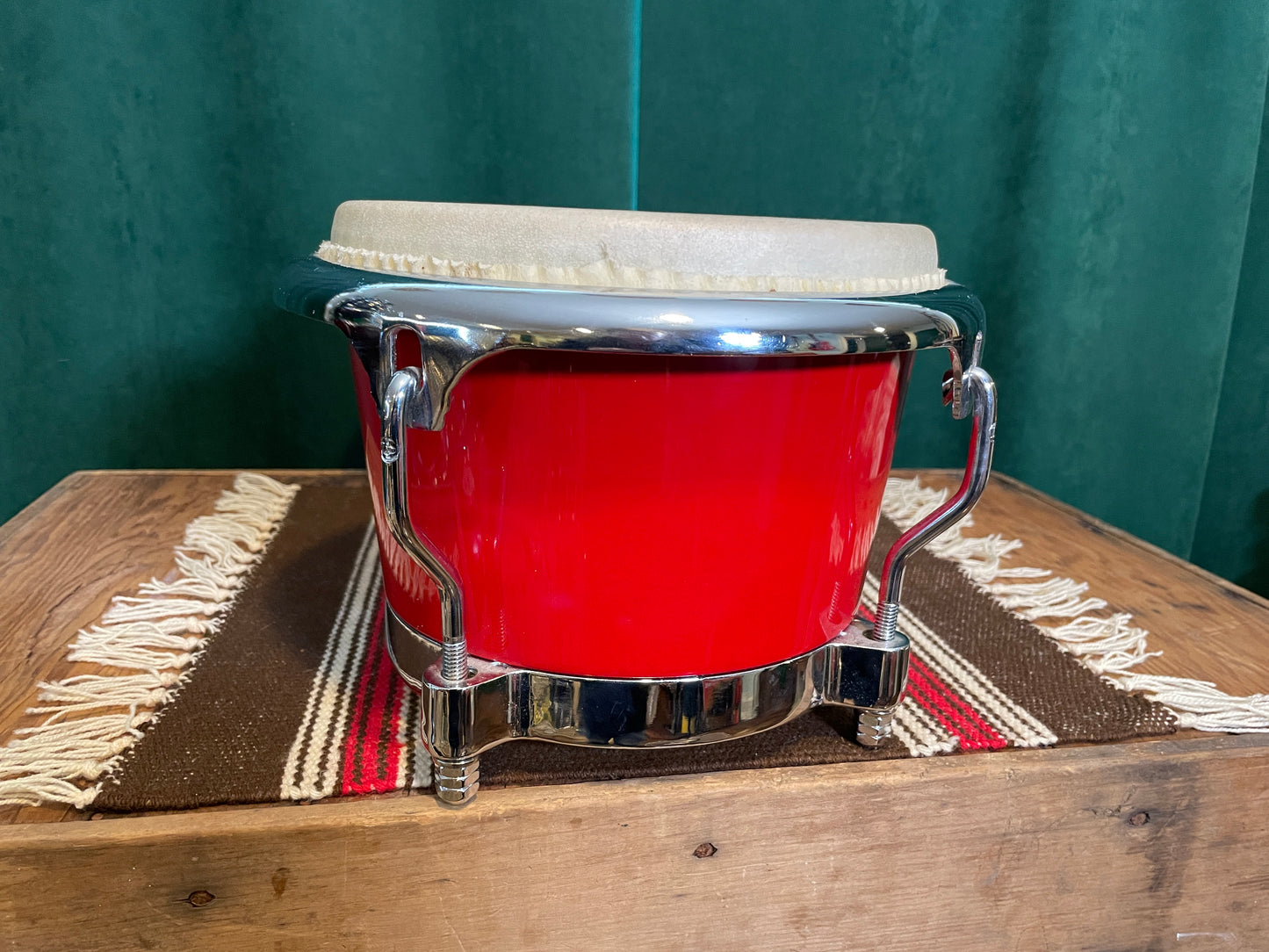 LP Bongos Fiberglass Red Latin Percussion
