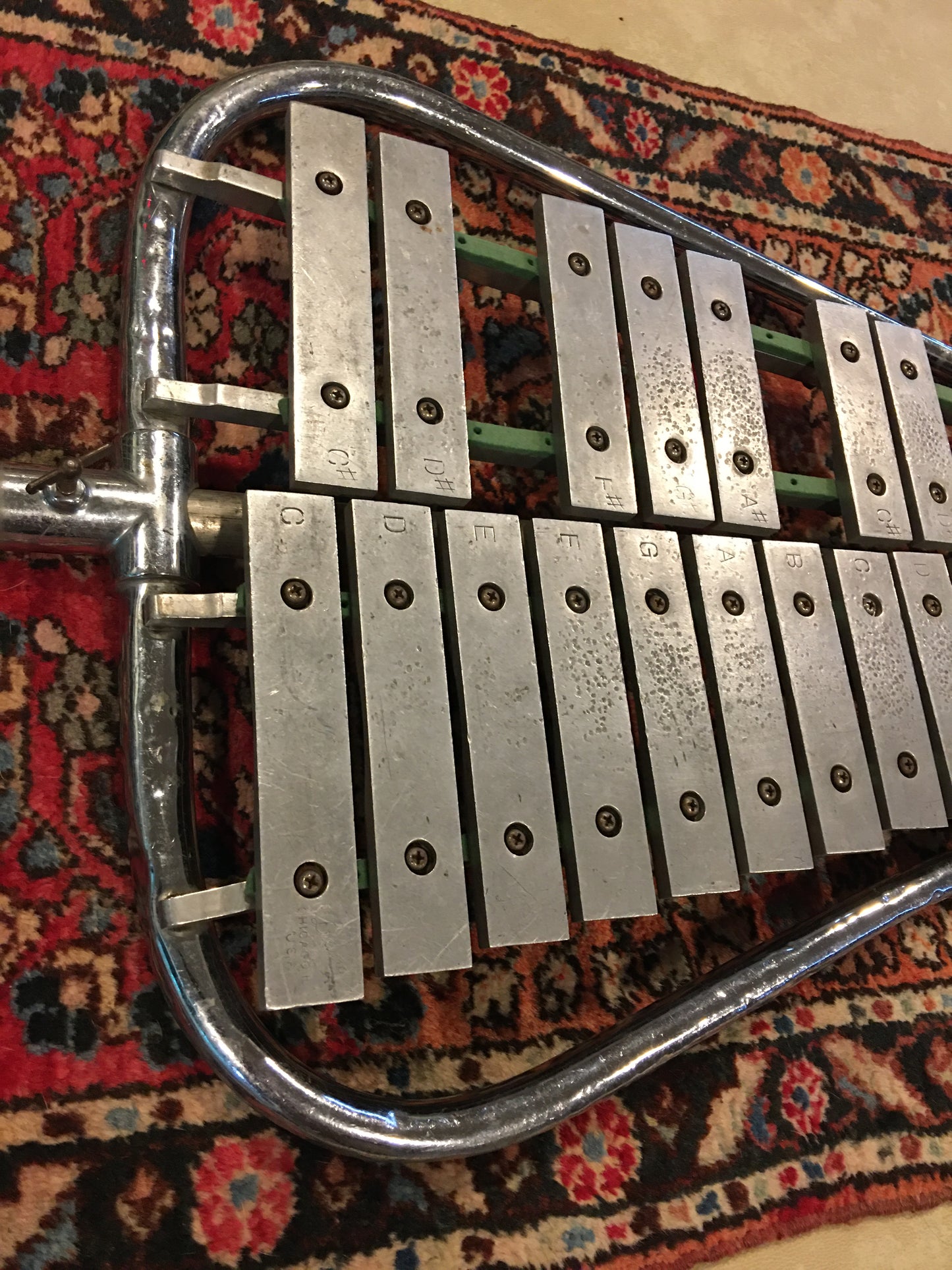 Vintage Ludwig Bell Lyra Glockenspiel 22 Key C-A