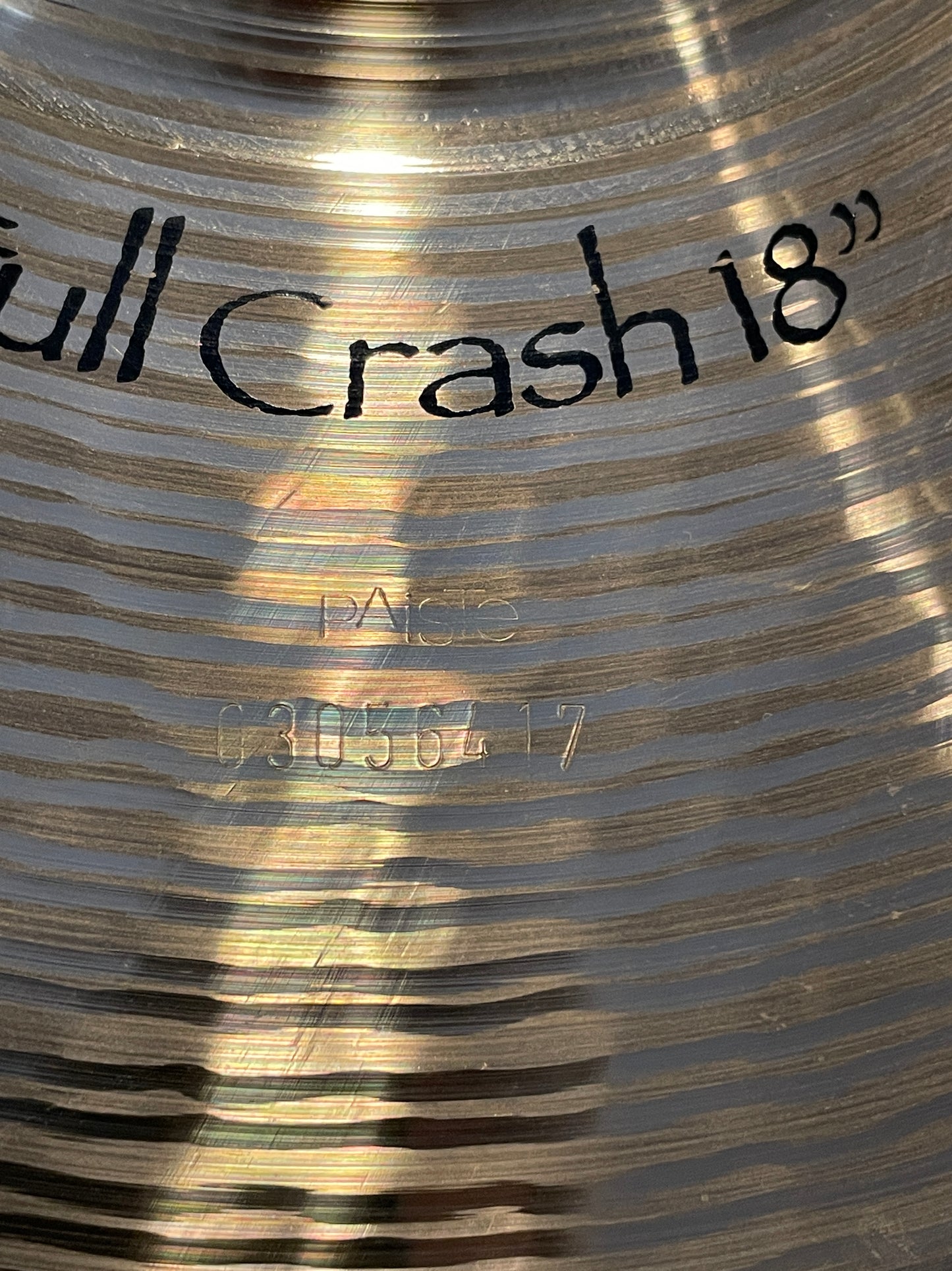 18" Paiste Signature Full Crash Cymbal 1460g