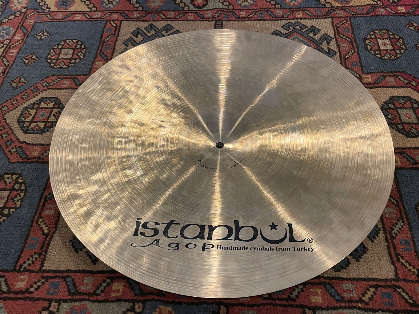 20" Istanbul Agop Traditional Dark Crash Cymbal 1698g *Video Demo*