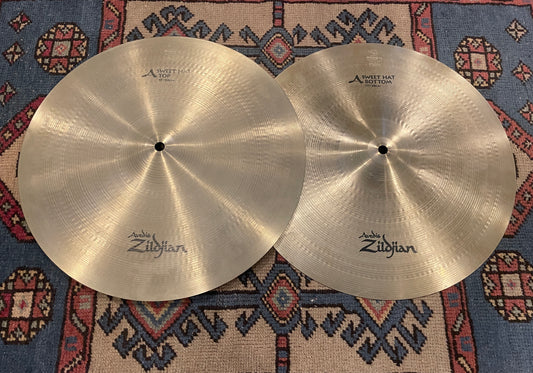 15" Zildjian A Sweet Hi-Hat Cymbal Pair 950g/1122g
