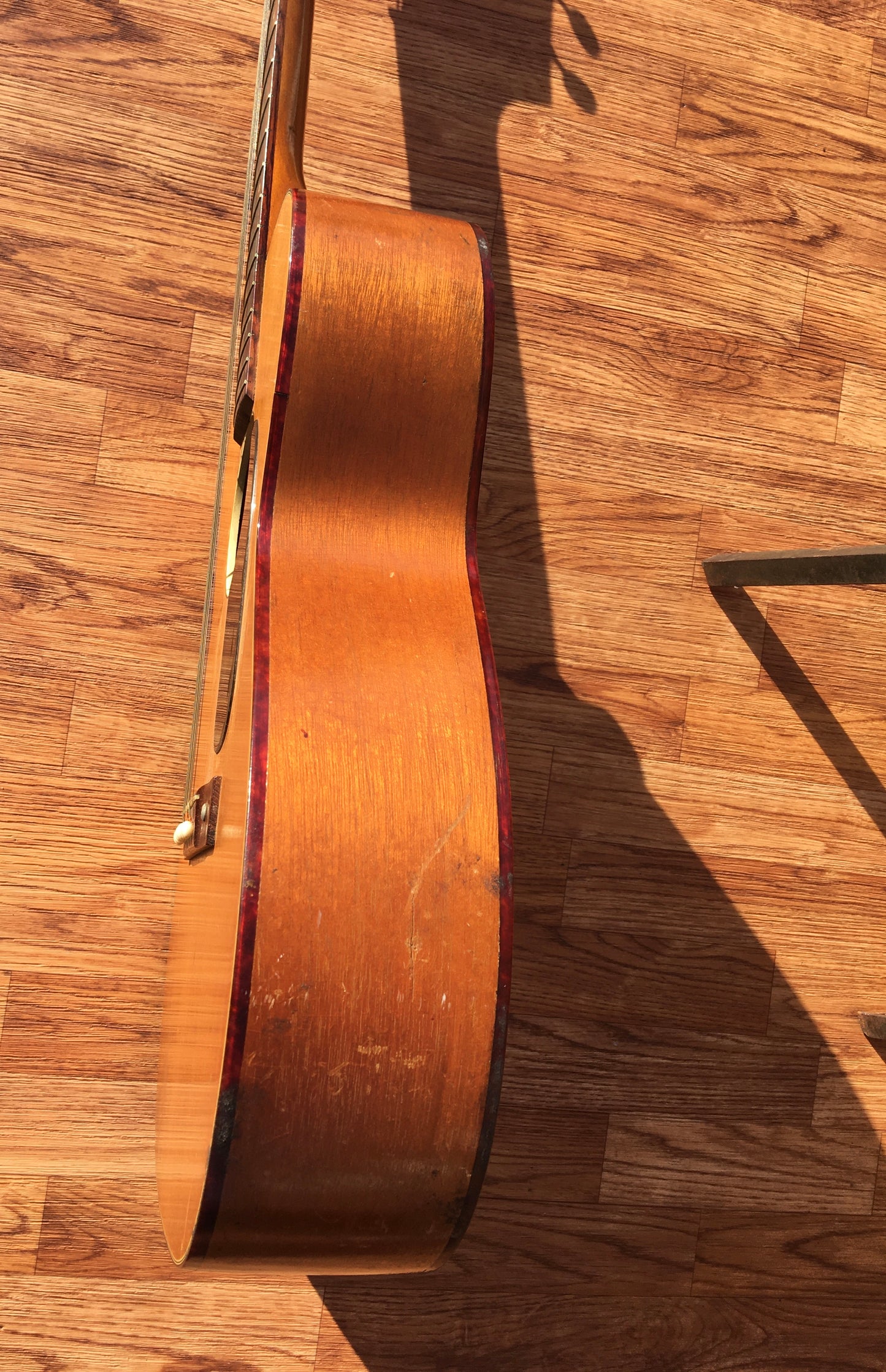 1960s Harmony H162 Tortoise Double Bound  Acoustic Guitar w/CBC