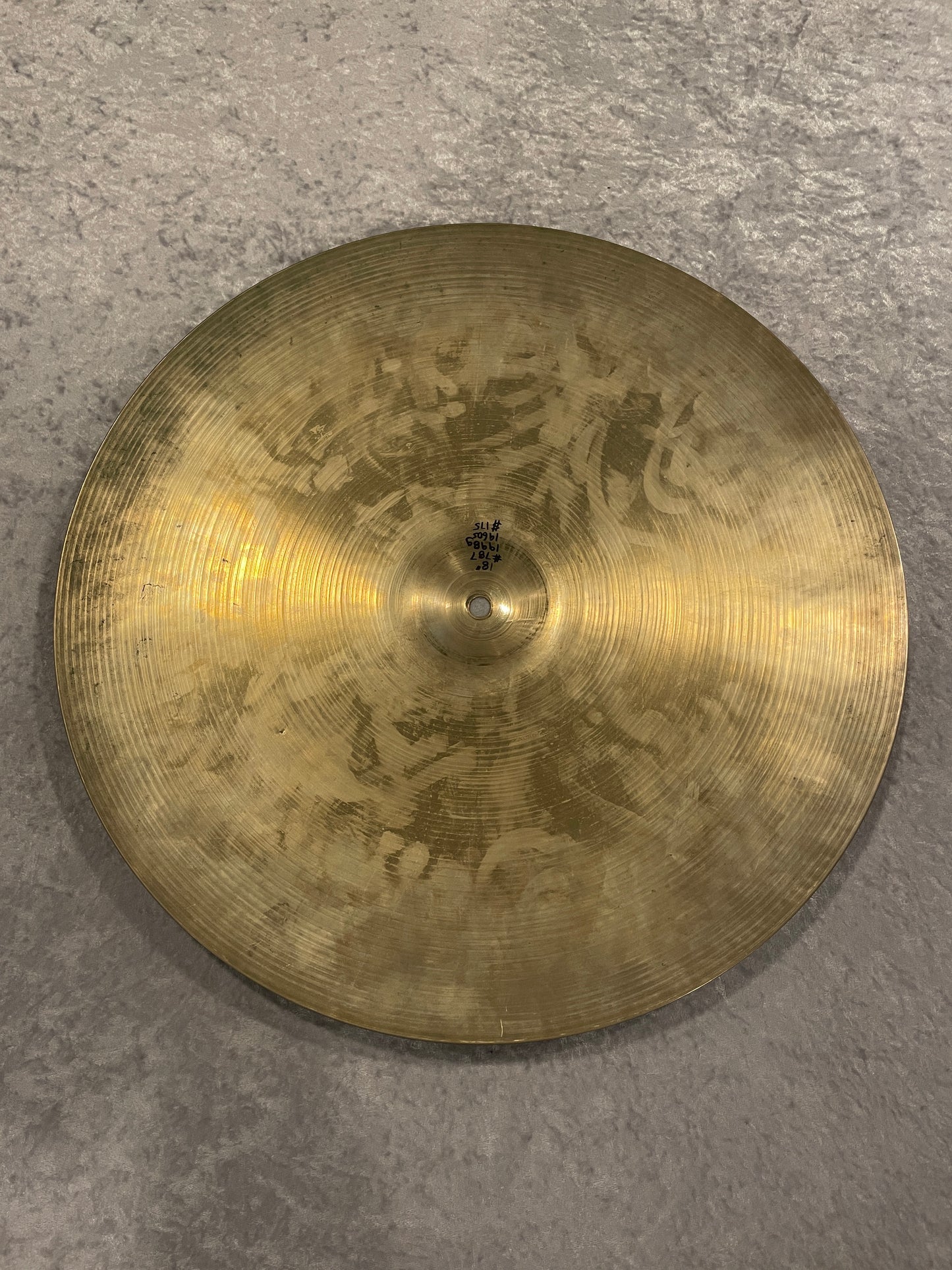 18" Zildjian A 1960s Mini Cup Ride Cymbal 1998g #787