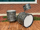 1965 Ludwig Club Date Drum Set Oyster Blue Pearl 20/12/14