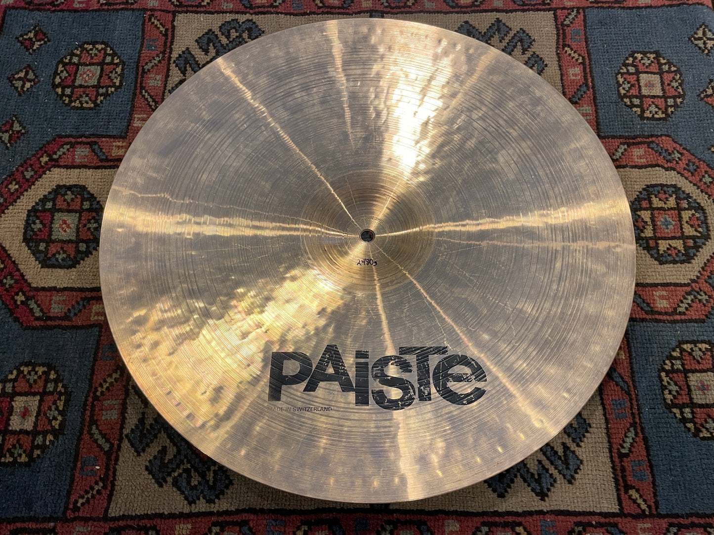 20" Paiste Prototype Ride Cymbal 2480g *Video Demo*