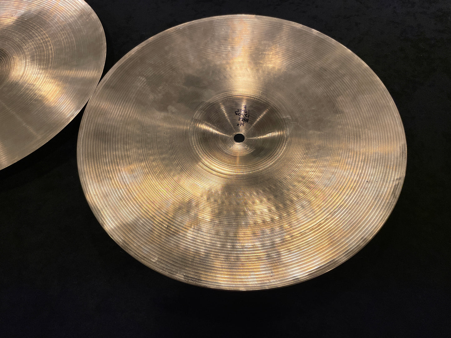 14" Zildjian A 1960s New Beat Hi-Hat Cymbal Pair 850g/1220g #861