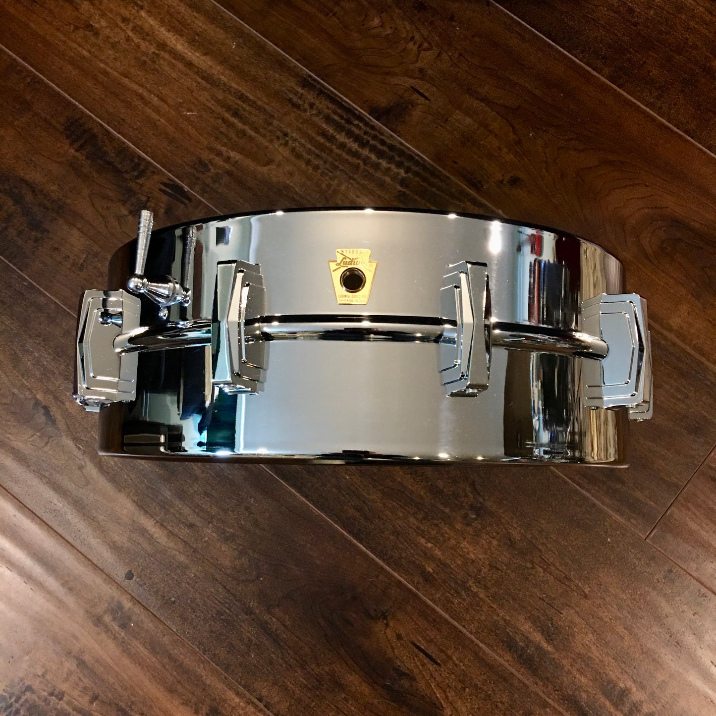 1968 Ludwig 5x14 Supraphonic LM400 Snare Drum 100% Original