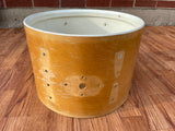 1970s Ludwig 9x13 Thermogloss Tom Drum Shell Natural