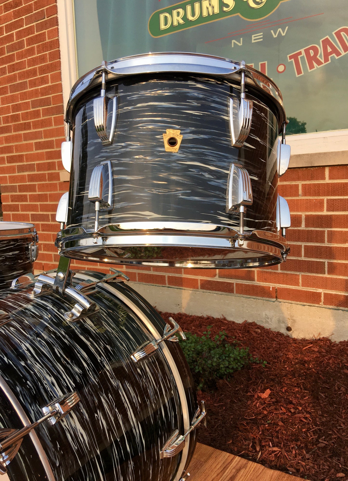 1969 Ludwig Oyster Black Pearl Super Classic