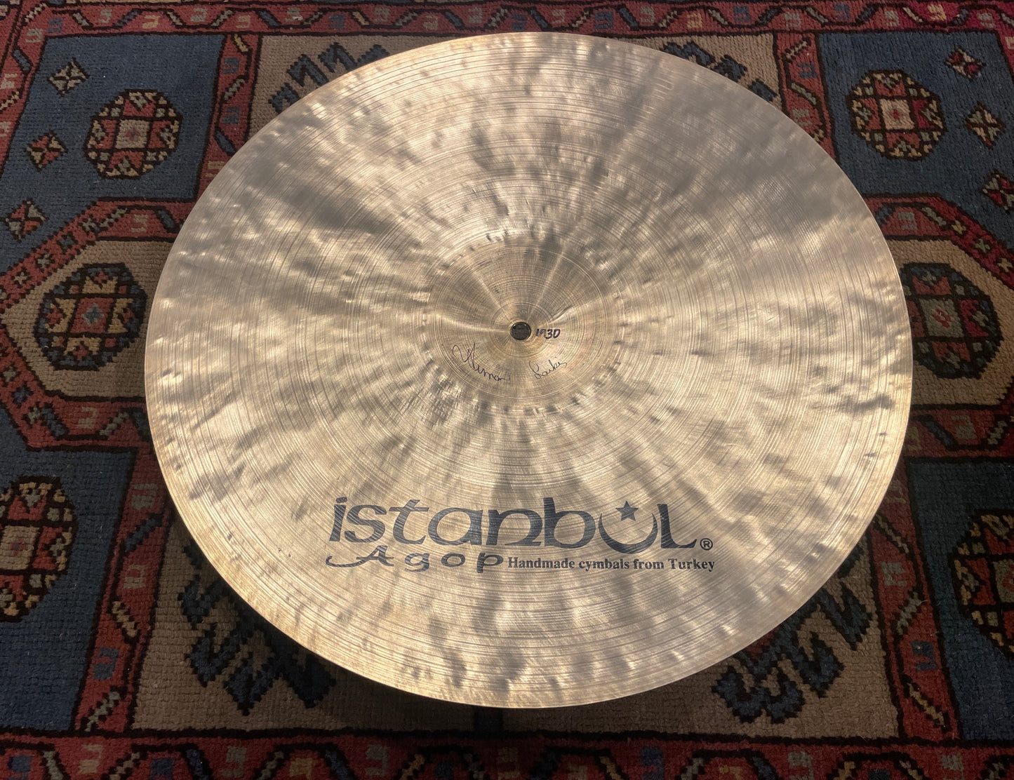 20" Istanbul Agop Traditional Dark Ride Cymbal 1930g *Video Demo*