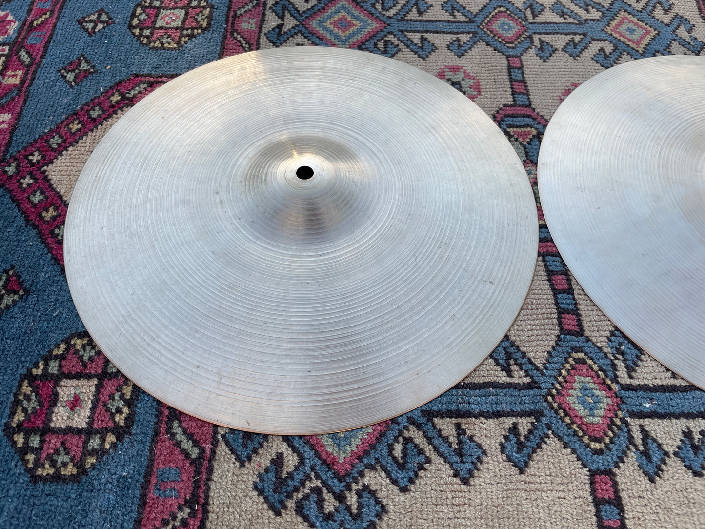 14" Zildjian A 1957-59 Small Stamp Hi-Hat Cymbal Pair 878g/944g #804 *Video Demo*