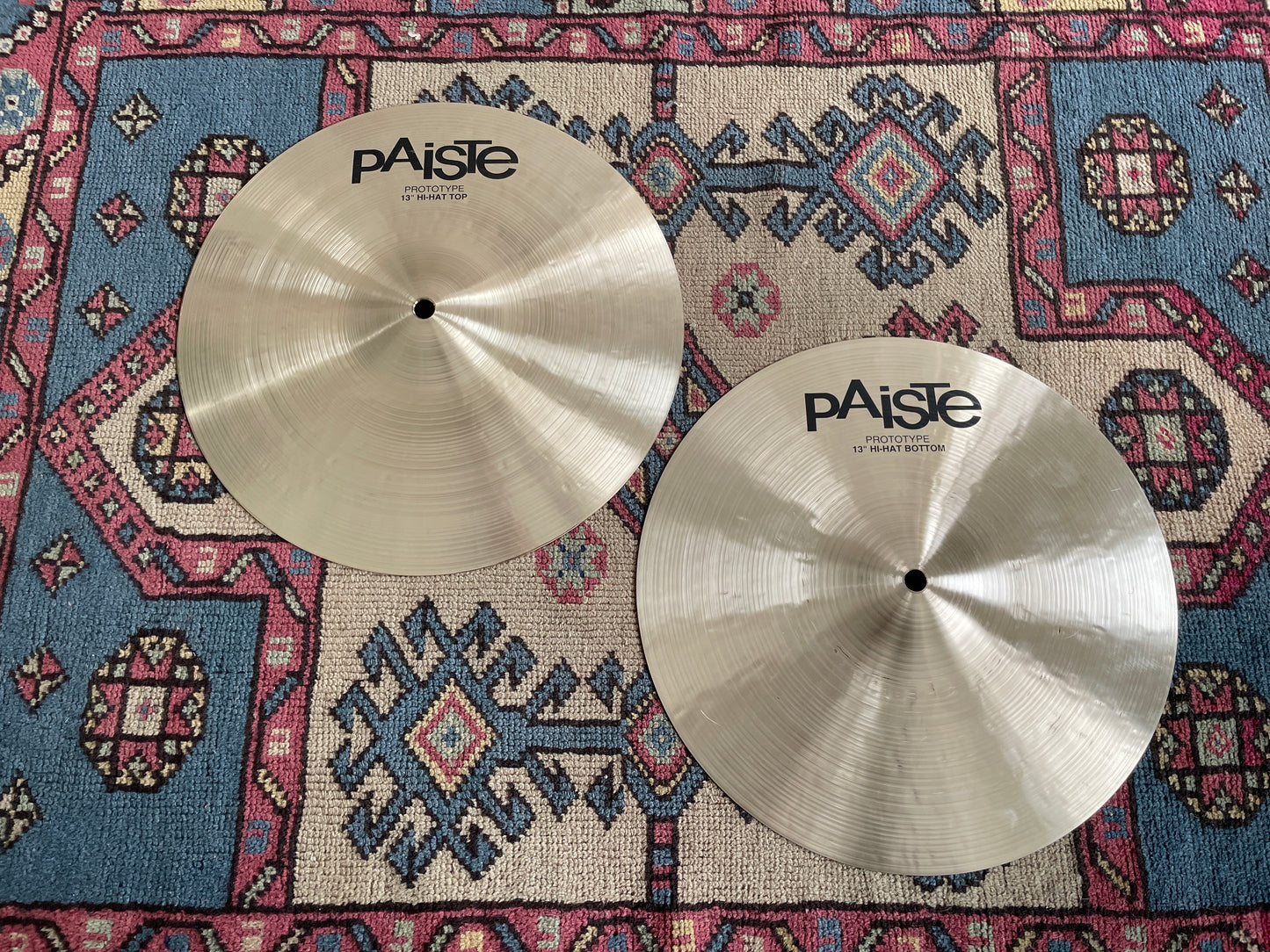 13" Paiste T20 Prototype Hi-Hat Cymbal Pair 846g/1088g