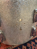 1960s Ludwig 9x13 Tom Drum Silver Sparkle
