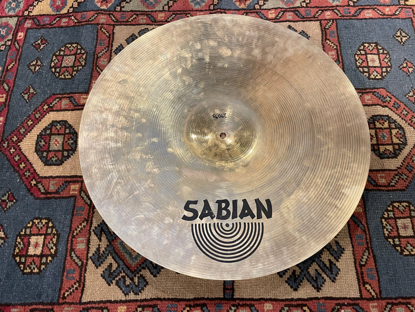 20" Sabian HH Hand Hammered Bounce Ride Cymbal 2404g *Video Demo*