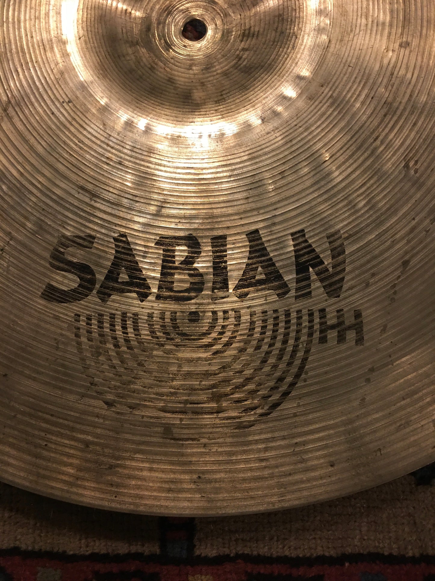 20" Sabian HH 1980s Medium Ride Cymbal 2536g