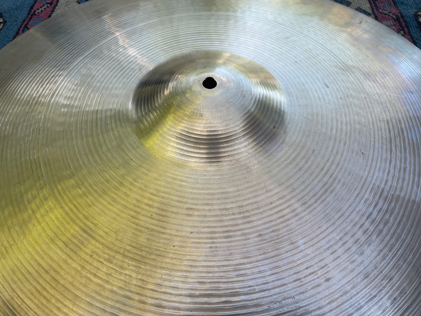 22" Zildjian A 1960s Ride Cymbal 3240g #782