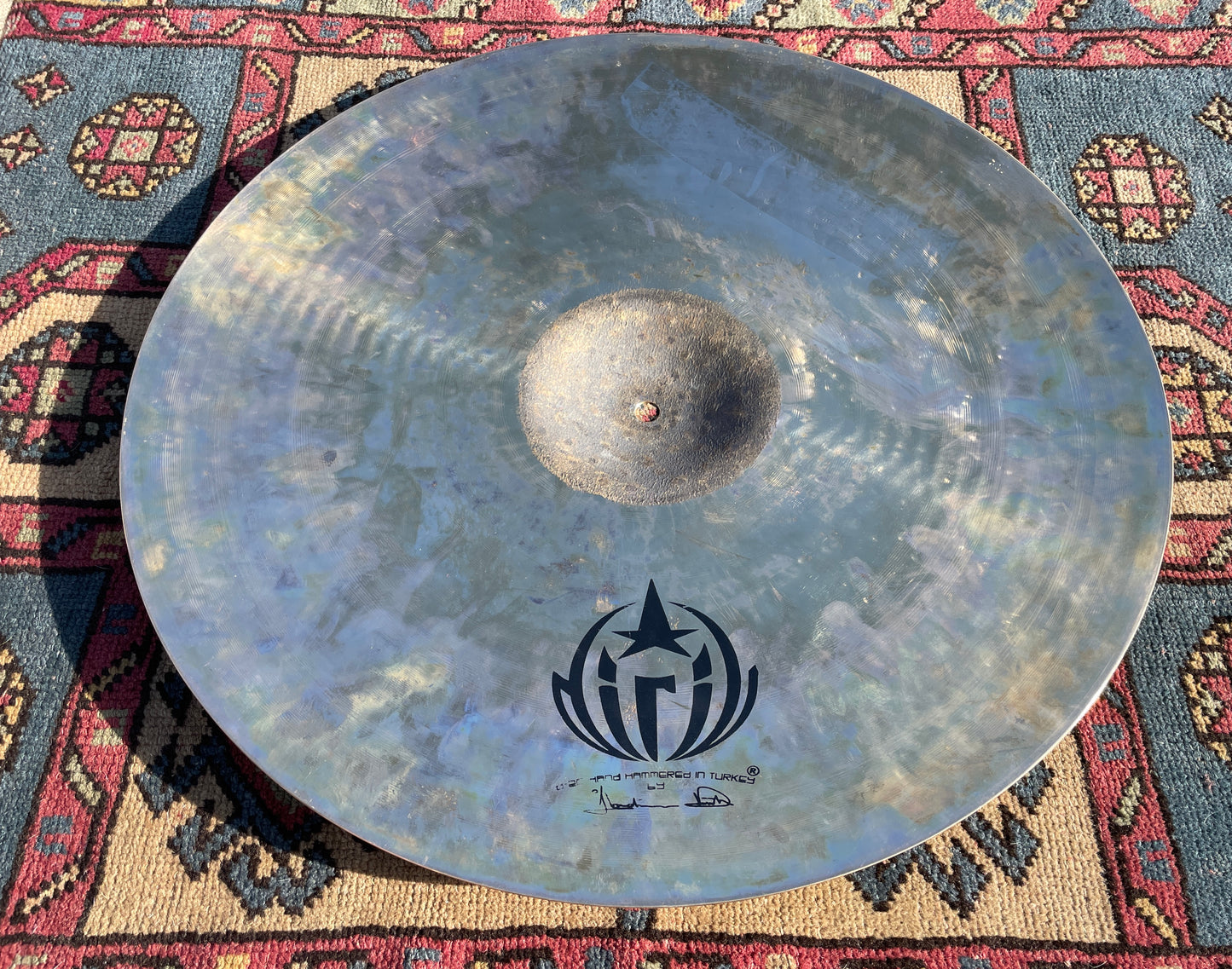 21" Diril Raw Bell Ride Cymbal 3182g