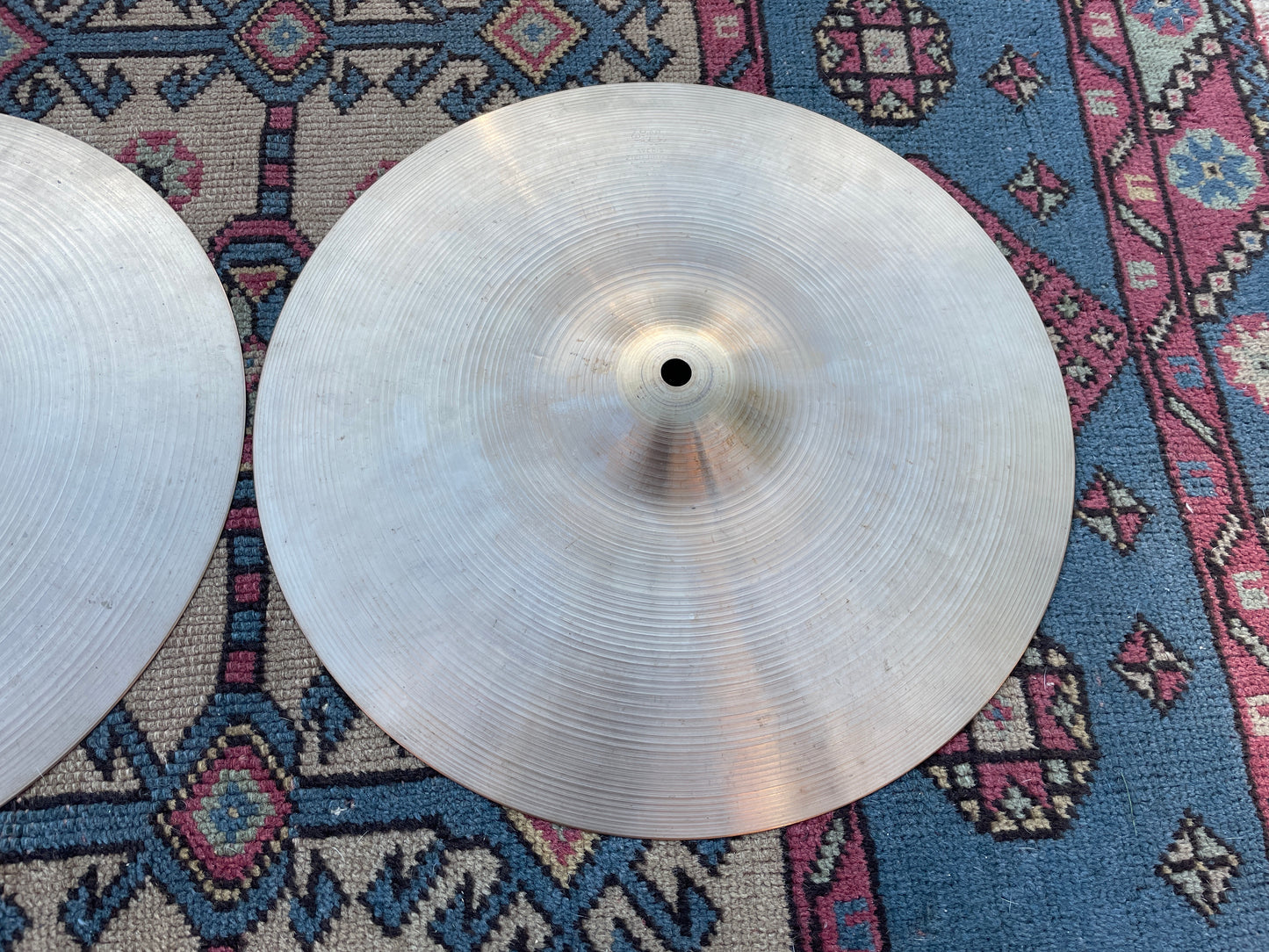 14" Zildjian A 1957-59 Small Stamp Hi-Hat Cymbal Pair 878g/944g #804 *Video Demo*