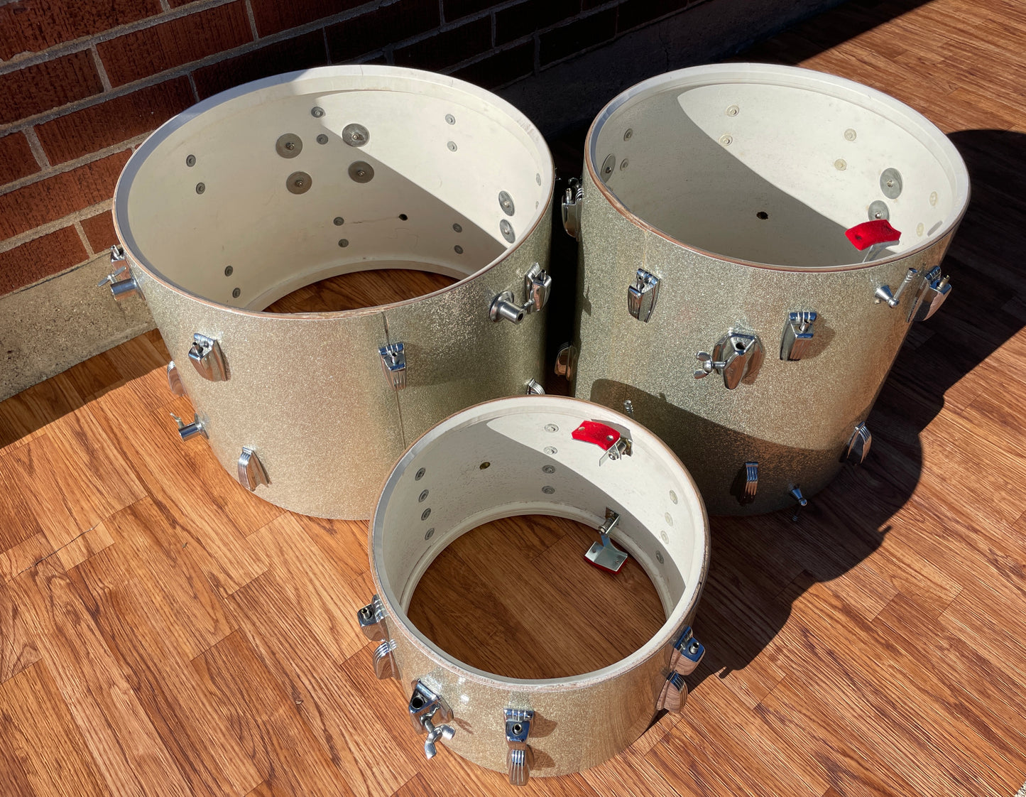 Ludwig Silver Sparkler Drum Set