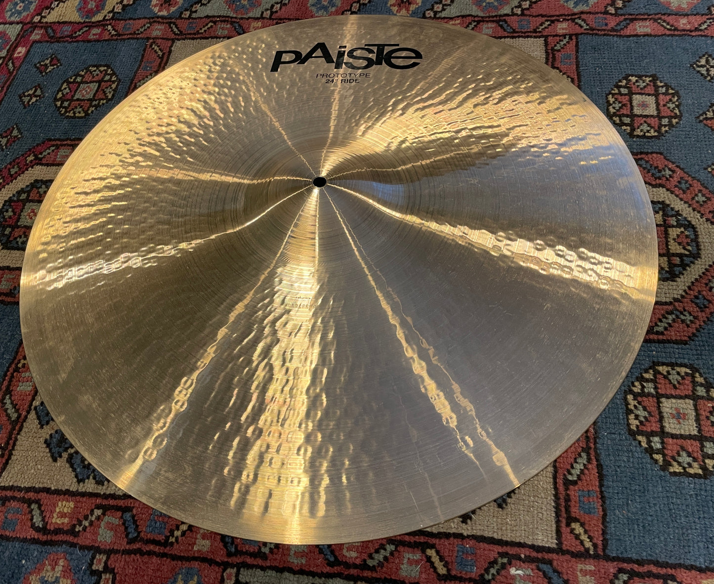 24" Paiste 2K2 Prototype Ride Cymbal 2002 3368g *Video Demo*