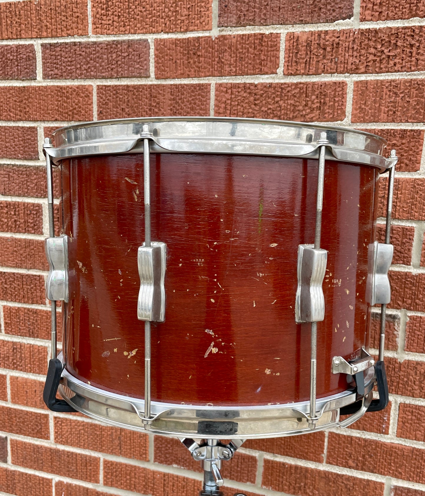 Vintage WFL No. 3092 Champion 10x14 Marching Snare Drum Mahogany Field Drum Ludwig