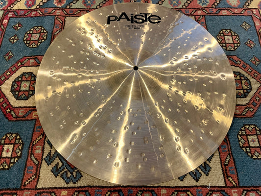 22" Paiste 2K2 Prototype Ride Cymbal 2760g *Video Demo*