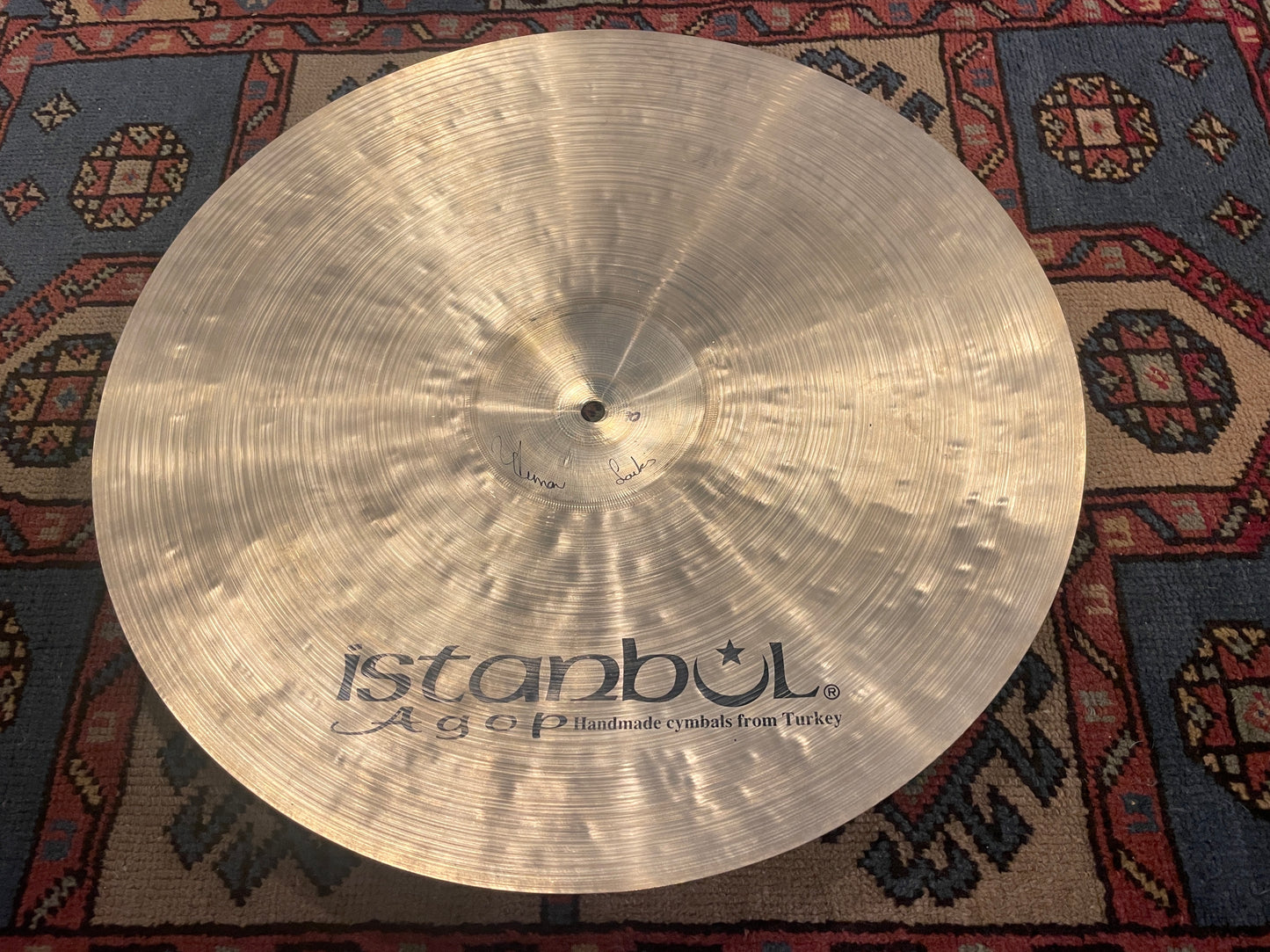 20" Istanbul Agop Traditional Medium Crash Cymbal 1770g *Video Demo*
