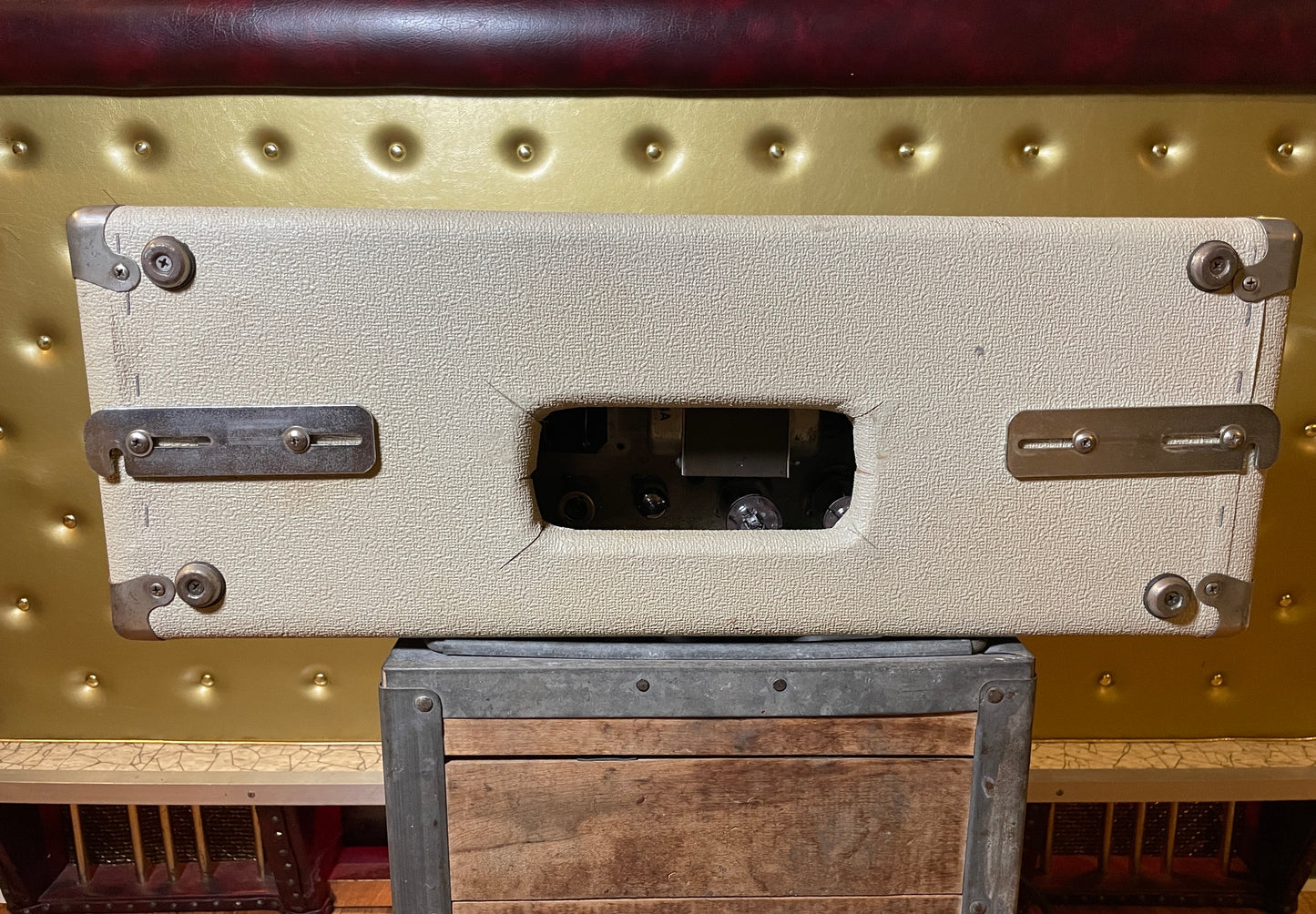 1962 Fender Blonde Showman Guitar Amplifier Amp Head 6G14