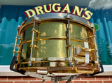 N.O.S. 2000 Ludwig 6.5x14 Limited Edition Brass Supraphonic Millennium Snare Drum #20 of 100