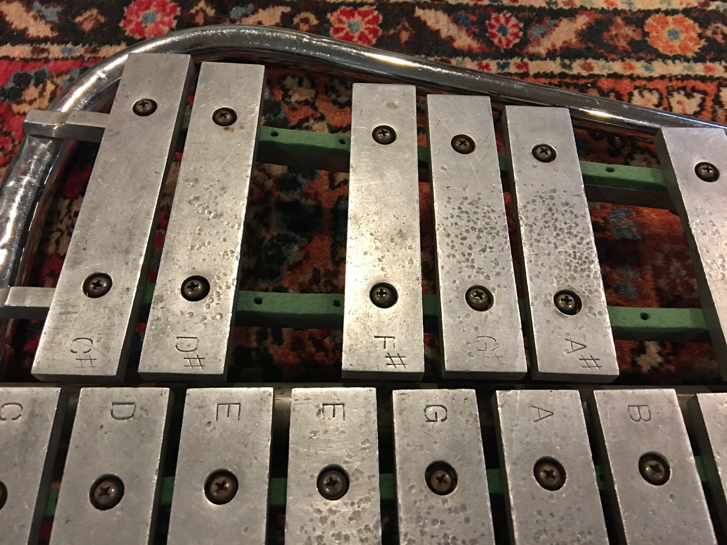 Vintage Ludwig Bell Lyra Glockenspiel 22 Key C-A