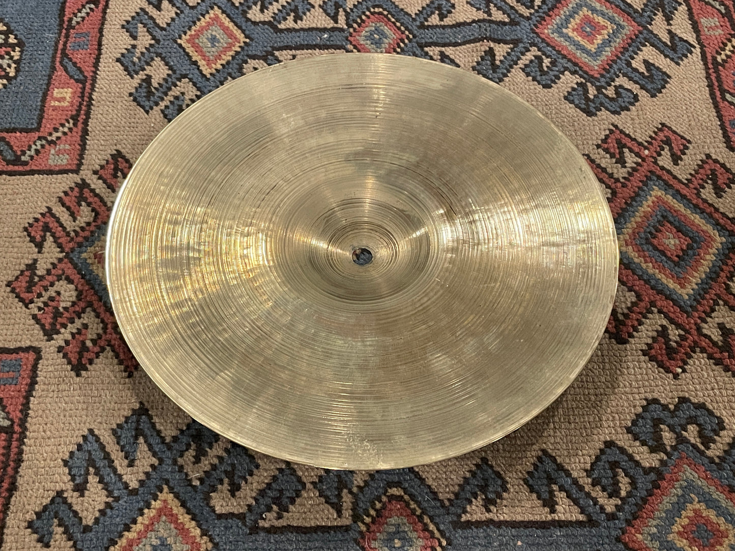 12" Zildjian A 1950s Small Stamp Hi-Hat Single / Splash Cymbal 548g #875