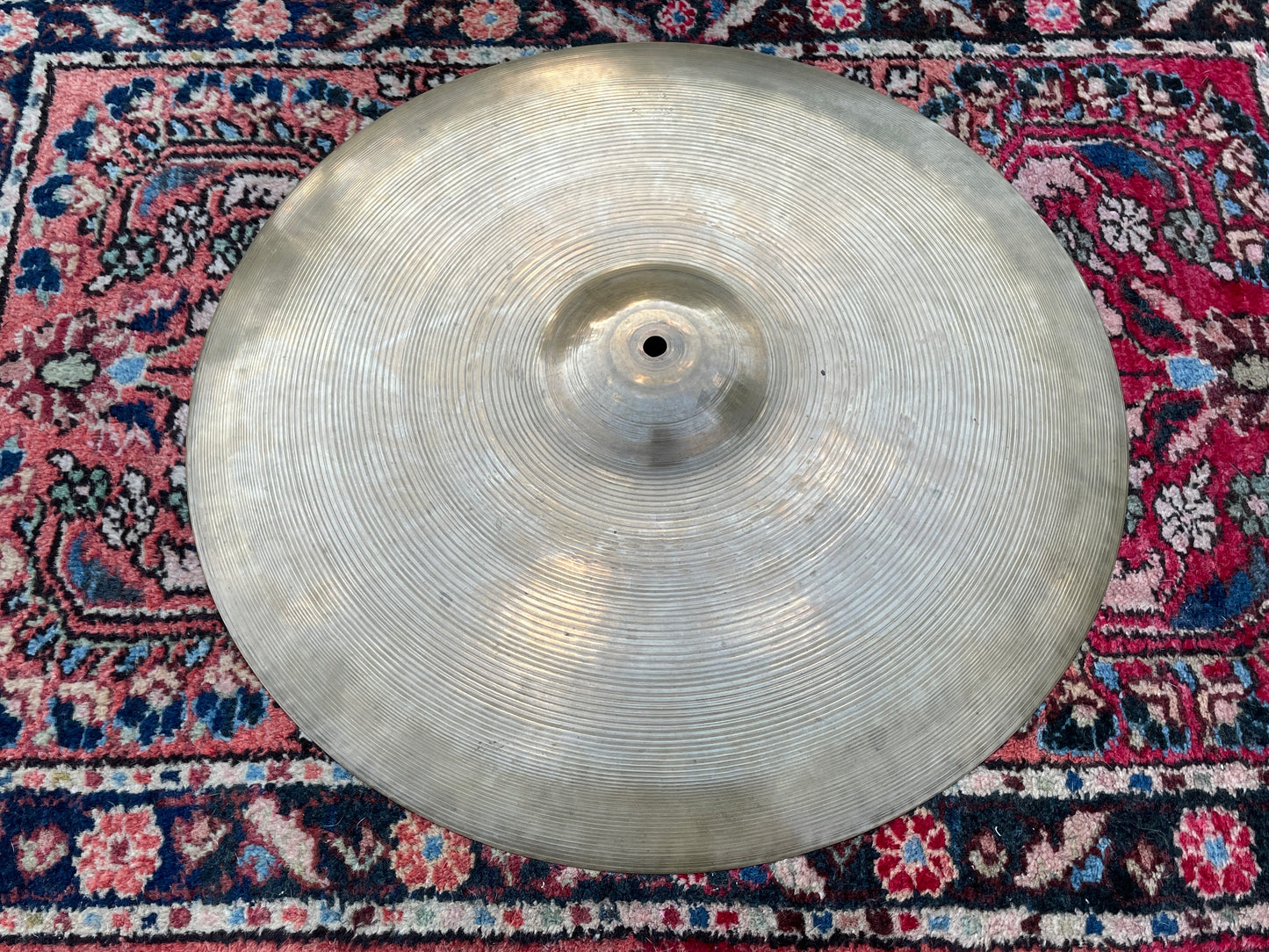 19" Zildjian A 1940s - 1950s Trans Stamp Ride Cymbal 1324g #820 *Video Demo*