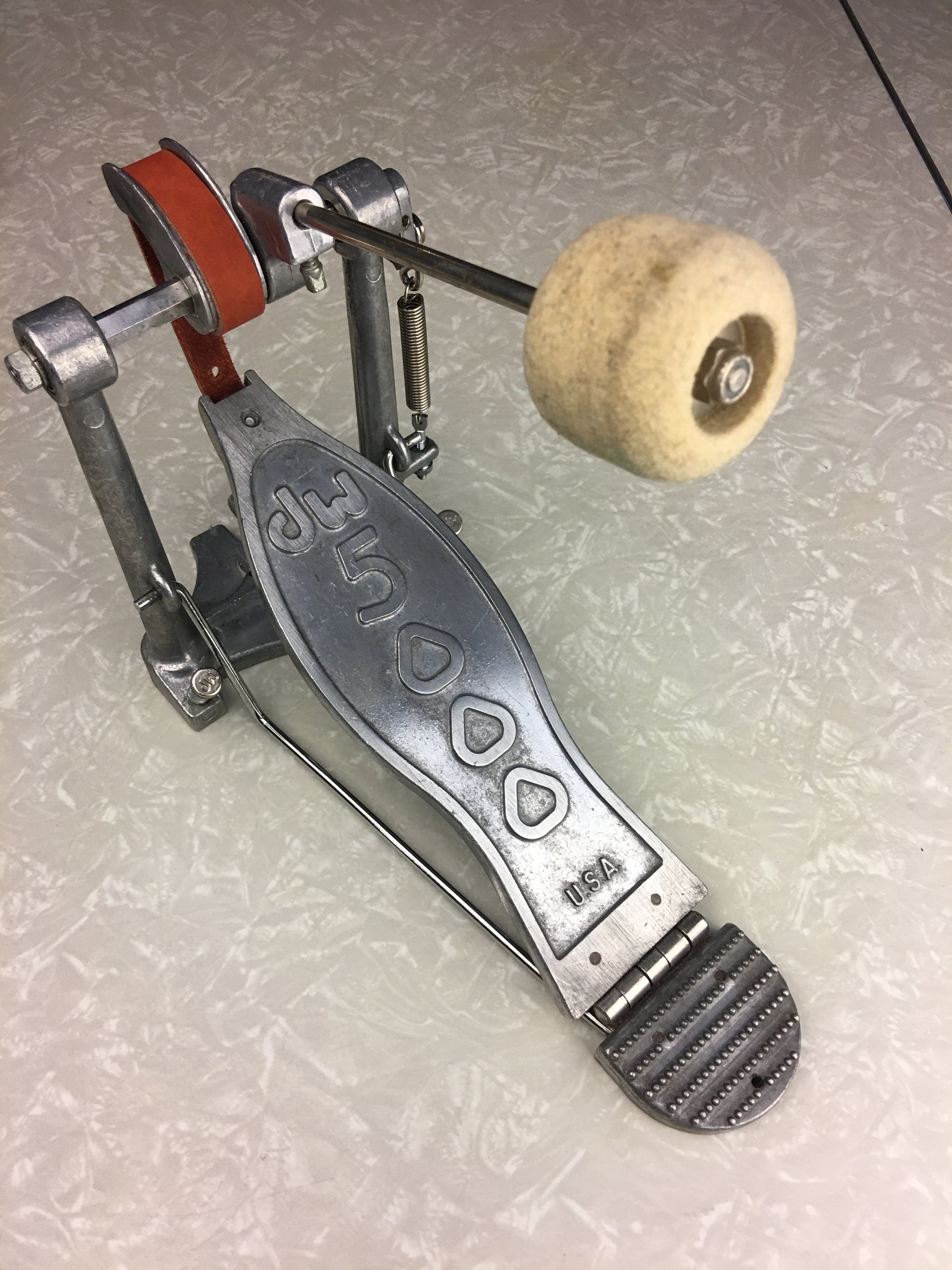 dw foot pedal Vintage D.W. 5000 Pedal Early Original Drum Work Shop DW – Drugan's Drums & Guitars
