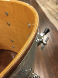 1970s Slingerland 14X18 Bop Bass Drum White Marine Pearl 5 Ply
