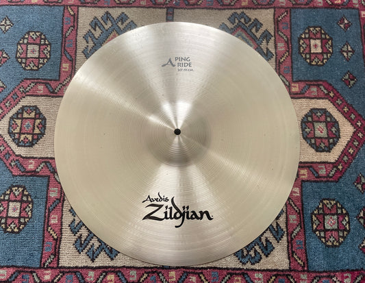 20" Zildjian A Ping Ride Cymbal 3032g A0042